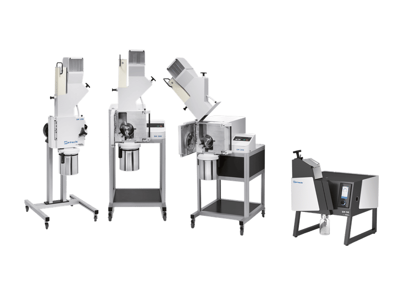 High-Performance grinding of heterogeneous materials with variable speed &amp; defined fineness